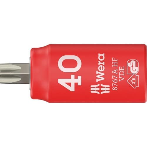 WERA Steckschlüsseleinsatz 8767 A VDE HF 1/4 Zoll TX 40 L.36mm WERA