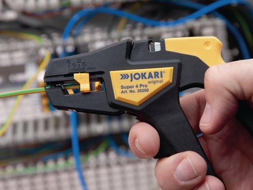 JOKARI Automatikabisolierzange Super 4 Pro L.163mm 0,2-6mm² JOKARI