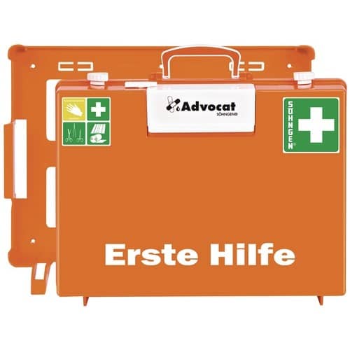 SÖHNGEN Erste Hilfe Koffer Advocat B400xH300xT150ca.mm orange SÖHNGEN