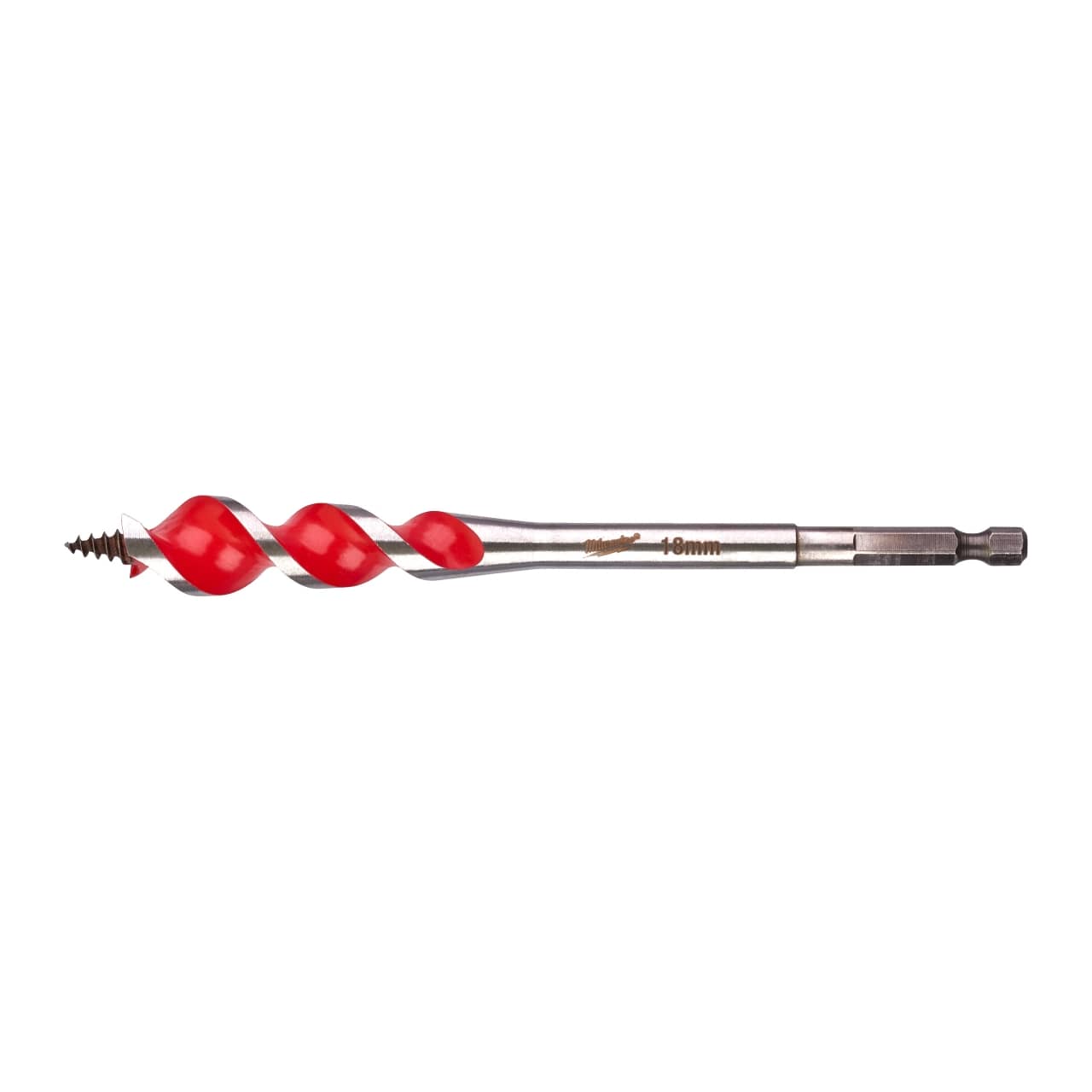 MILWAUKEE 18 x 165 mm, 1/4" Hex SPEED FEED Holzbohrer