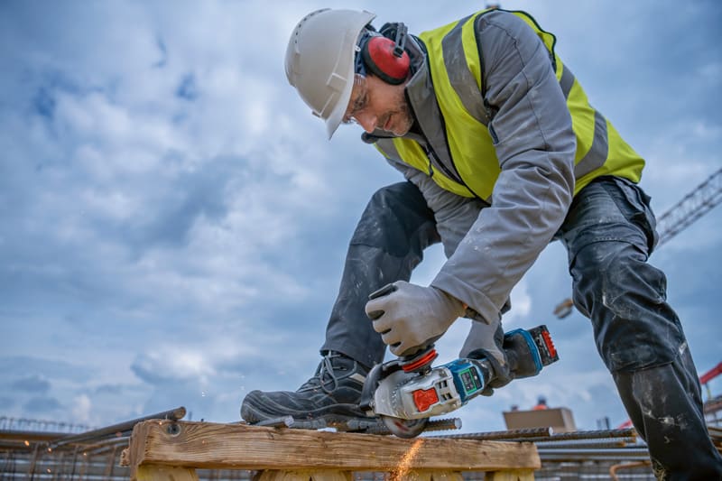 BOSCH Akku-Winkelschleifer BITURBO mit X-LOCK GWX 18V-15 PSC