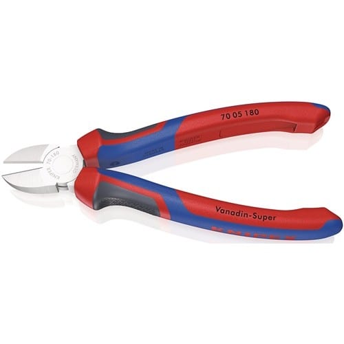 KNIPEX Seitenschneider L.180mm Kopf pol.Comfort-Griffe max.2,5mm KNIPEX