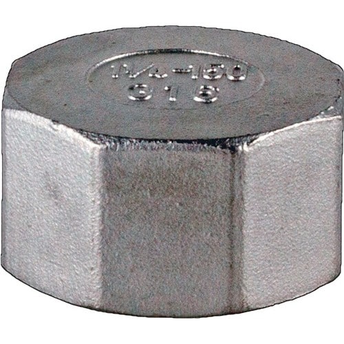 SPRINGER Kappe EN 10226-1 NPS=1 Zoll 8-kant L 22mm SPRINGER