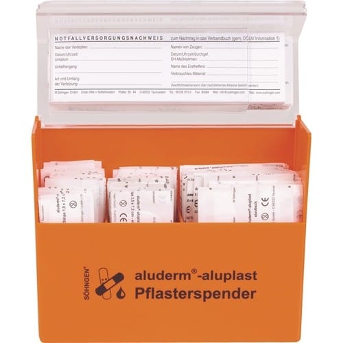 SÖHNGEN Pflasterspender aluderm-aluplast B160xH122xT57 mm