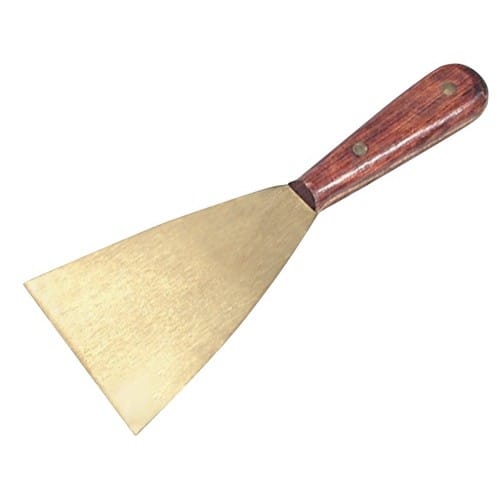 TRUFA Messingspachtel B.40mm Blatt-St.2mm besonders stabil funkenarm TRUFA