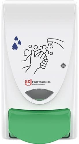 SC JOHNSON PROFESSIONAL Spender Hautreinigung Leicht DE H235xB132xT117ca.mm 1l weiß St.SC JOHNSON PROF