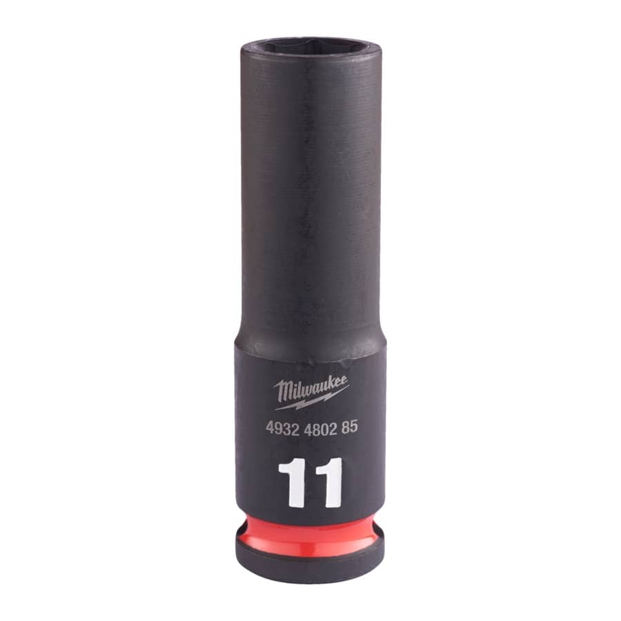 MILWAUKEE 11 x 65 mm SHOCKWAVE Schlagnuss 3/8" lang
