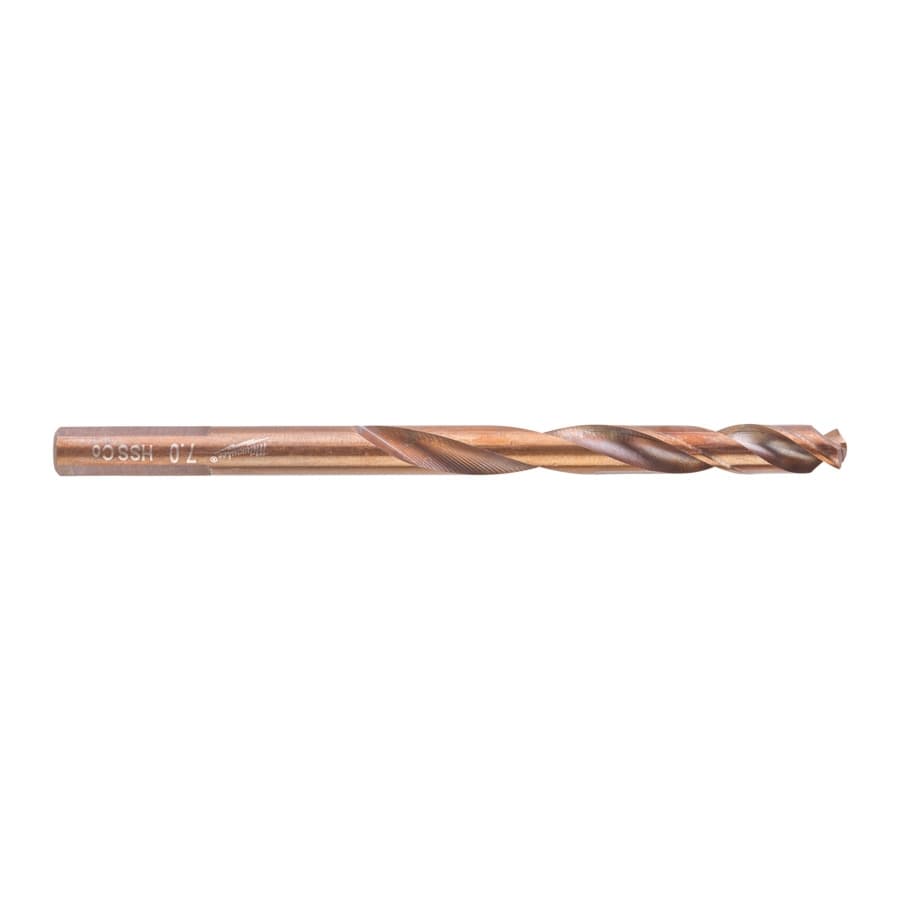 MILWAUKEE 7,0 x 109 mm, HSS-G Co HSS-G RED COBALT Metallbohrer DIN 338