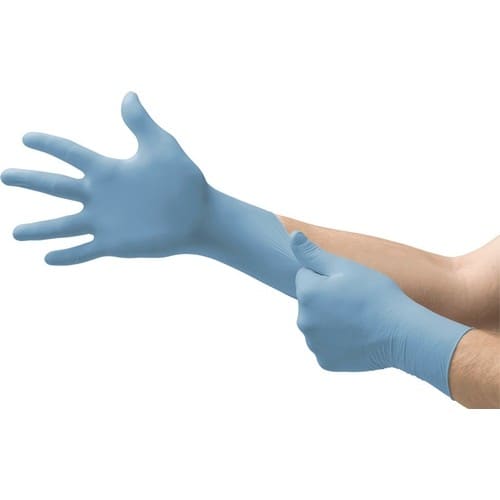 ANSELL Einweghandschuh Microflex® 92-134 Versatility Gr.M blau EN 374,EN 455 PSA III