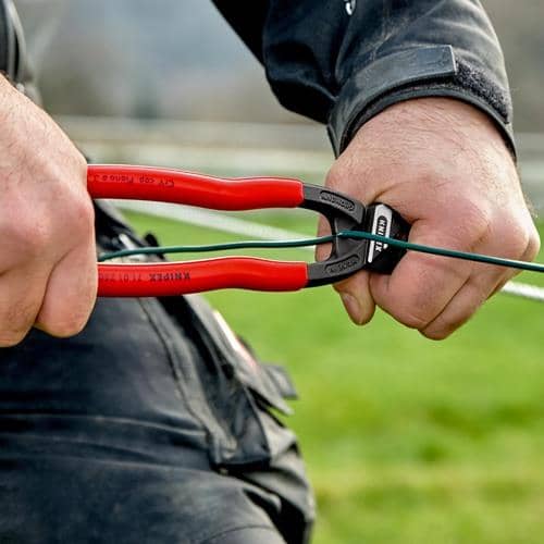 KNIPEX Kompaktbolzenschneider CoBolt® L.250mm Ku.-Überzug ger.3,8mm o.Aussparung