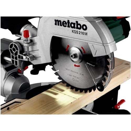 METABO Kapp- u.Gehrungssäge KGS 216 M 305x70mm 1200 W 5000min-¹ 216x30mm METABO