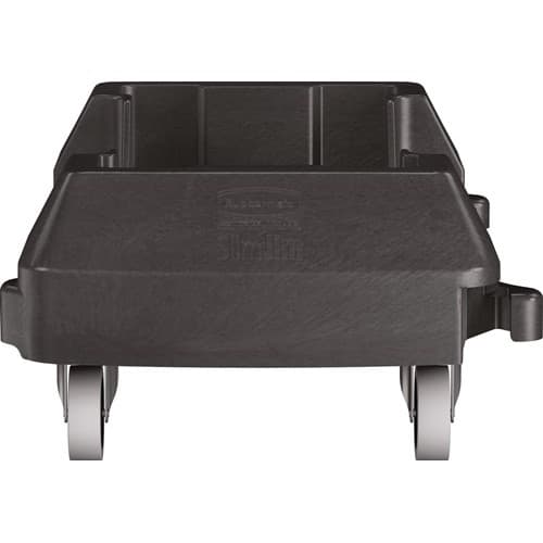 RUBBERMAID Fahrwagen m.4 Lenkrollen Wertstoffsammler 60l schwarz RUBBERMAID