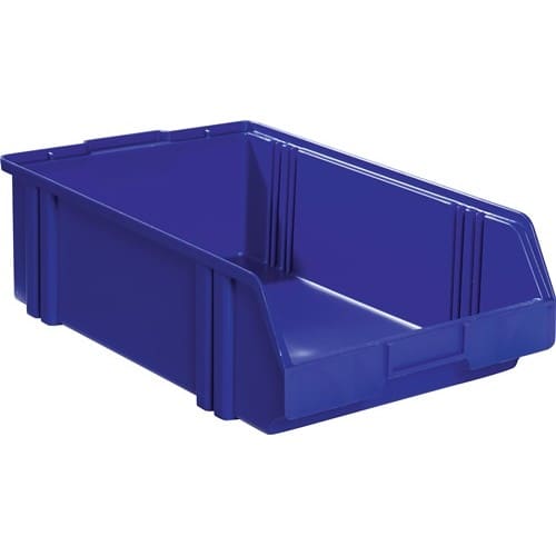 LA-KA-PE Sichtlagerkasten LK L500/450xB300xH145mm PS blau LA-KA-PE