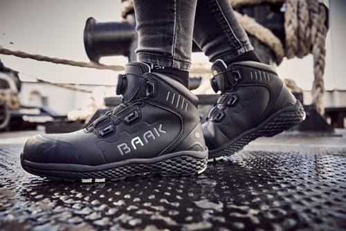 BAAK Damensicherheitsstiefel Alessia Gr.35 W.10 schwarz/grün Mikrofaser/TPU