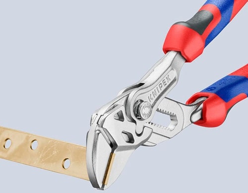 KNIPEX Zangenschlüssel L.150mm Spann-W.27mm verchr.Mehrkomp.-Hülle KNIPEX