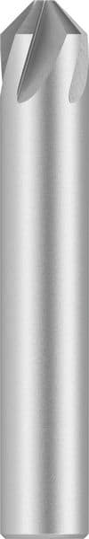 BOSCH Kegelsenker mit zylindrischem Schaft, 8,0 mm, M 4, 48 mm, 8 mm
