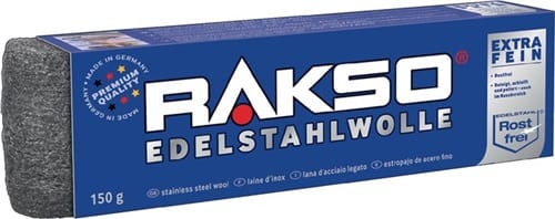 Edelstahlwolle 150 g RAKSO