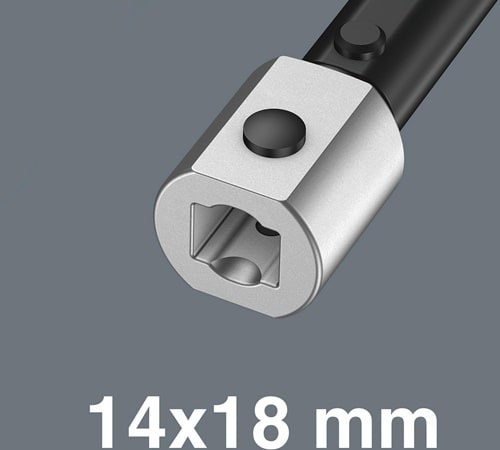 WERA Einsteckmaulschlüssel 7880 Joker 3XL SW 32-41mm 14x18mm WERA