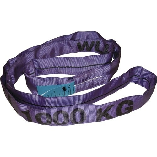 DOLEZYCH Rundschlinge DIN EN 1492-2 Umfang 4m violett Tragf.einf.1000kg DOLEZYCH