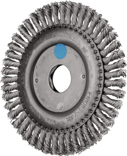 PFERD TOOLS Rundbürste RBG 12506 D.125mm Drahtstärke 0,5mm VA 6mm PFERD