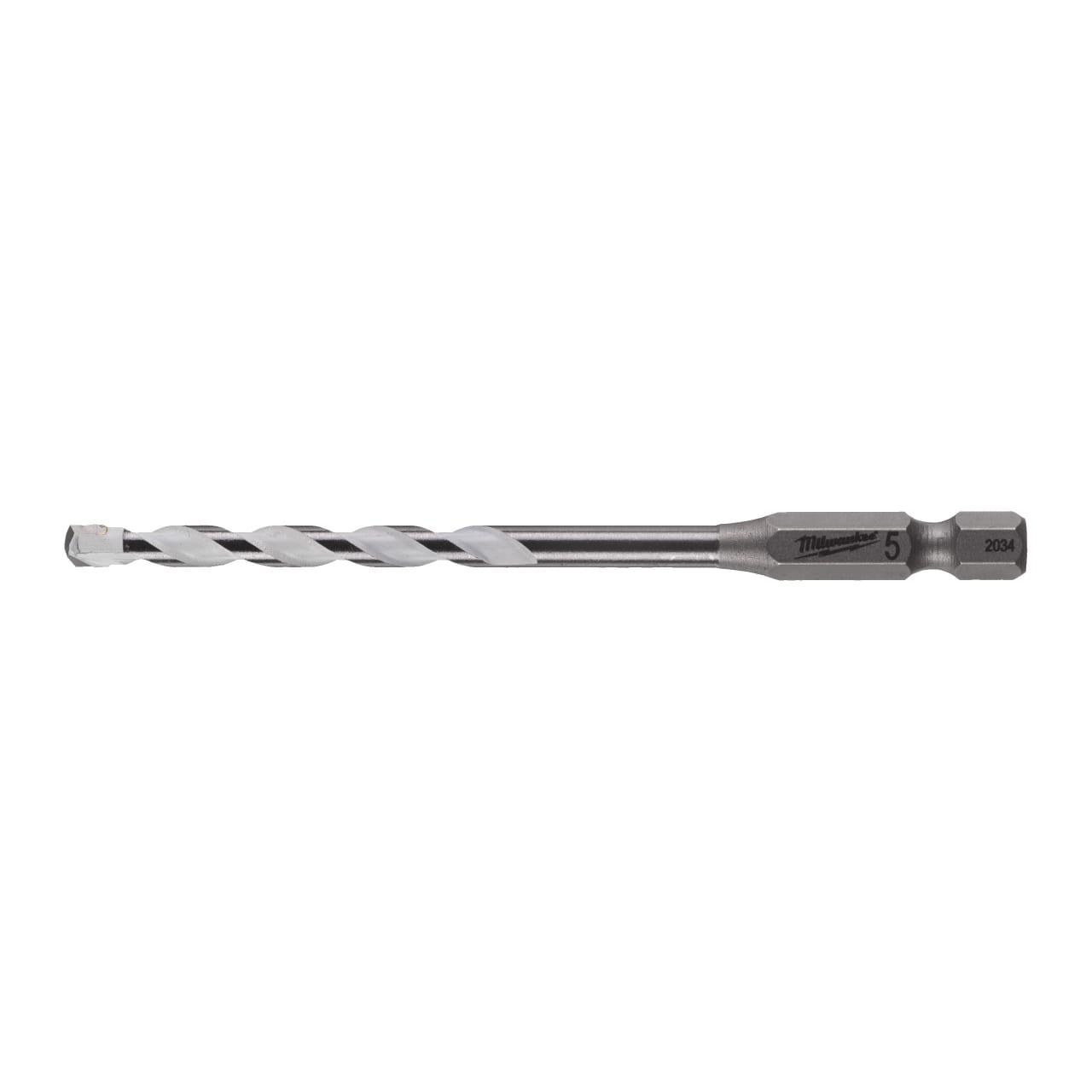MILWAUKEE 5 x 100 mm SHOCKWAVE Multimaterial Bohrer 1/4" Hex