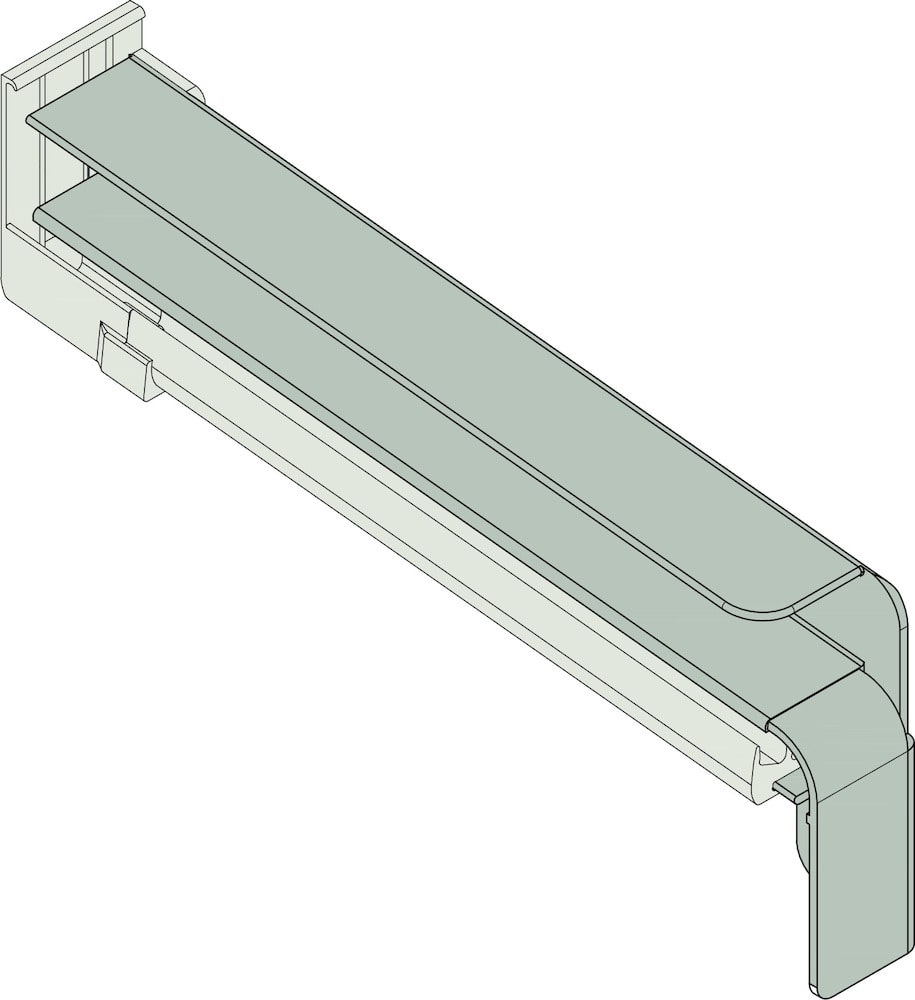GUTMANN Gleitabschluss BF 4006-Z, 500 mm, mit Dichtstück