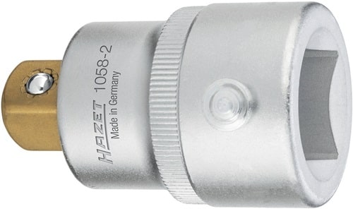 HAZET Reduzierstück 1058-2 Antriebs-4-KT.3/4 Zoll Abtriebs-4-KT.1/2 Zoll L.55mm HAZET
