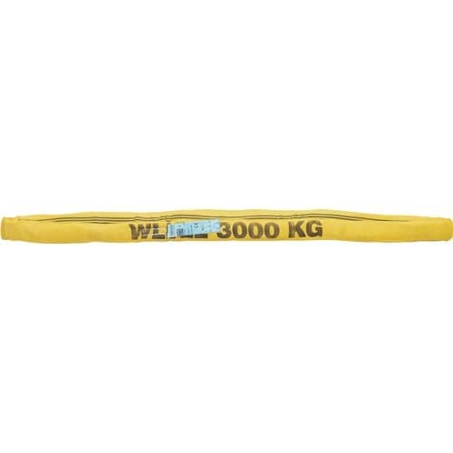 DOLEZYCH Rundschlinge DIN EN 1492-2 Umfang 6m gelb Tragf.einf.3000kg DOLEZYCH