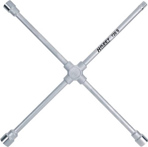 HAZET Kreuzschlüssel 720 S 24x27x32x20(3/4Zoll 4-kant) L750 mmxB750mm HAZET