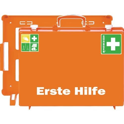 SÖHNGEN Erste Hilfe Koffer gr.MT-CD B400xH300xT150ca.mm orange SÖHNGEN