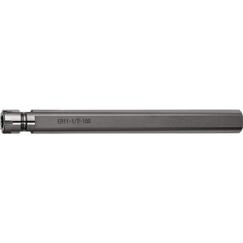 TECWERK Spannzangenfutter ER Spann-D.1-7mm Schaft-D.16mm Schaft-L.150mm TECWERK