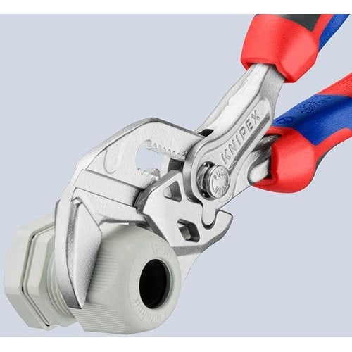 KNIPEX Zangenschlüssel L.150mm Spann-W.27mm verchr.Mehrkomp.-Hülle KNIPEX