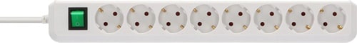 BRENNENSTUHL Steckdosenleiste Eco Line 16 A 250 V Steckd.8 3m H05VV-F 3x1,5 mm² BRENNENSTUHL