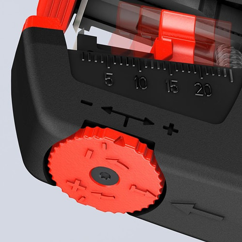 KNIPEX Automatikabisolierzange L.200mm 0,03-10 (AWG 32-7) mm² KNIPEX