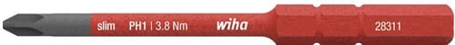 WIHA Wechselkl.SlimBit electric PH 1x75mm VDE isol.WIHA