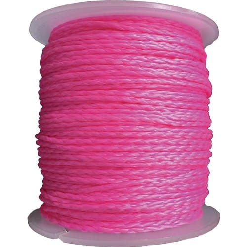 Pflastererschnur L.100m D.1,7mm 30kg PP pink,fluoresz.