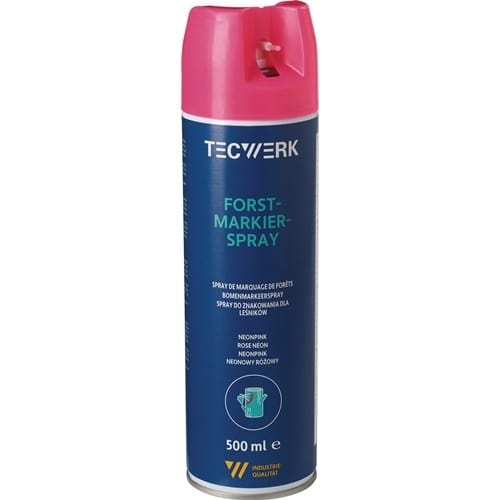 TECWERK Forstmarkierspray neonpink 500ml Spraydose TECWERK
