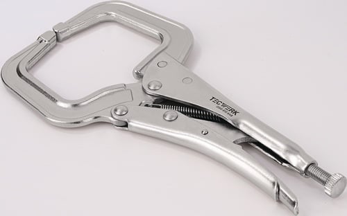 TECWERK Klammergripzange Gesamt-L.280mm Spann-W.max.90mm TECWERK