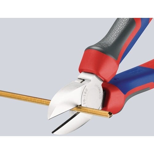 KNIPEX Seitenschneider L.180mm Kopf pol.Comfort-Griffe max.2,5mm KNIPEX