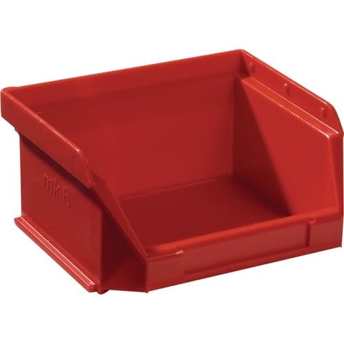 TECWERK Sichtlagerkasten L85/65xB100xH50mm PE rot TECWERK