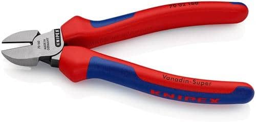 KNIPEX Seitenschneider L.160mm Kopf pol.Comfort-Griff max.2mm KNIPEX