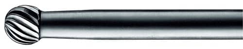 PFERD TOOLS Kleinfrässtift Form F KUD D.6mm Kopf-L.5mm Schaft-D.3mm HM Verz.5 PFERD