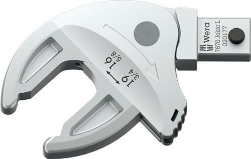 WERA Einsteckmaulschlüssel 7870 Joker L SW 16-19mm 9x12mm WERA