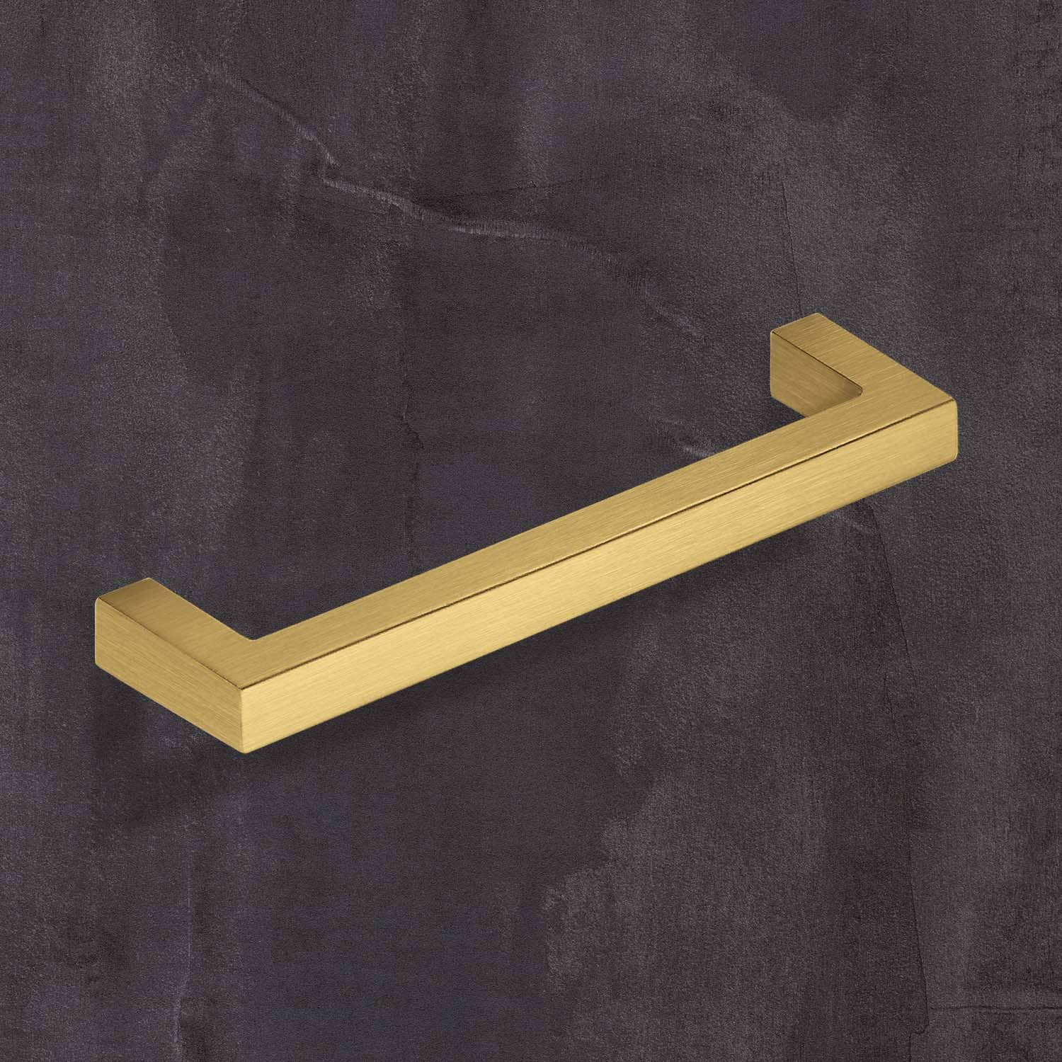HETTICH Griff Tornea, Bohrabstand 128 mm, L 138 mm, B 10 mm, H 32 mm, Gold Optik matt gebürstet, 9347592