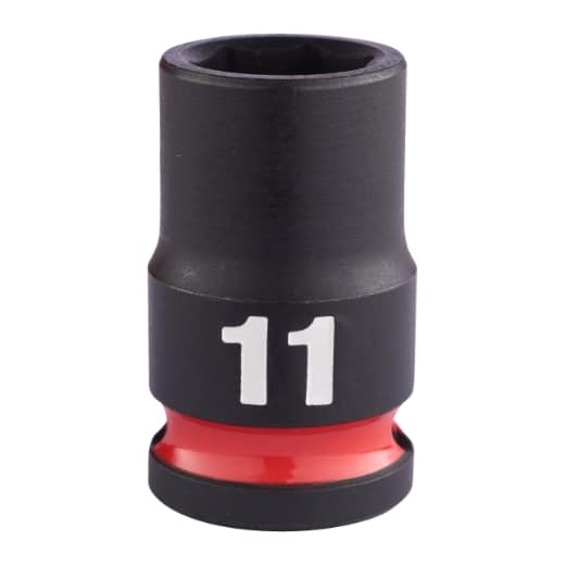 MILWAUKEE 11 x 32 mm SHOCKWAVE Schlagnuss 3/8" kurz