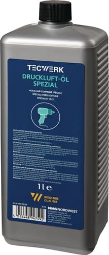 TECWERK Druckluftspezialöl 1l Flasche TECWERK