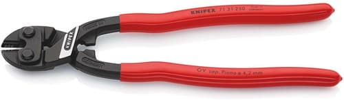 KNIPEX Kompaktbolzenschneider CoBolt® L.250mm Ku.-Überzug ger.4,2mm m.Aussparung