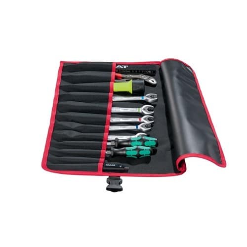 PARAT Werkzeugrolltasche 12 Fächer B540xH330mm Nyl.schwarz/rot PARAT