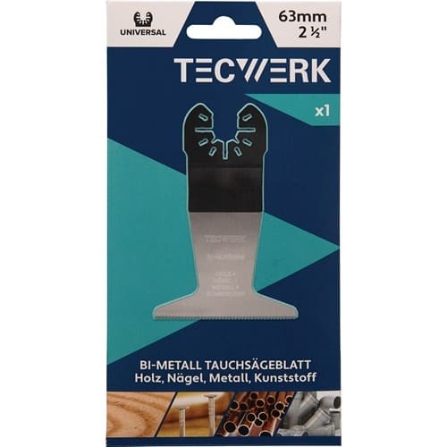 TECWERK Tauchsägeblätter B.63mm Eintauch-T.42mm 1 St.Univ.TECWERK