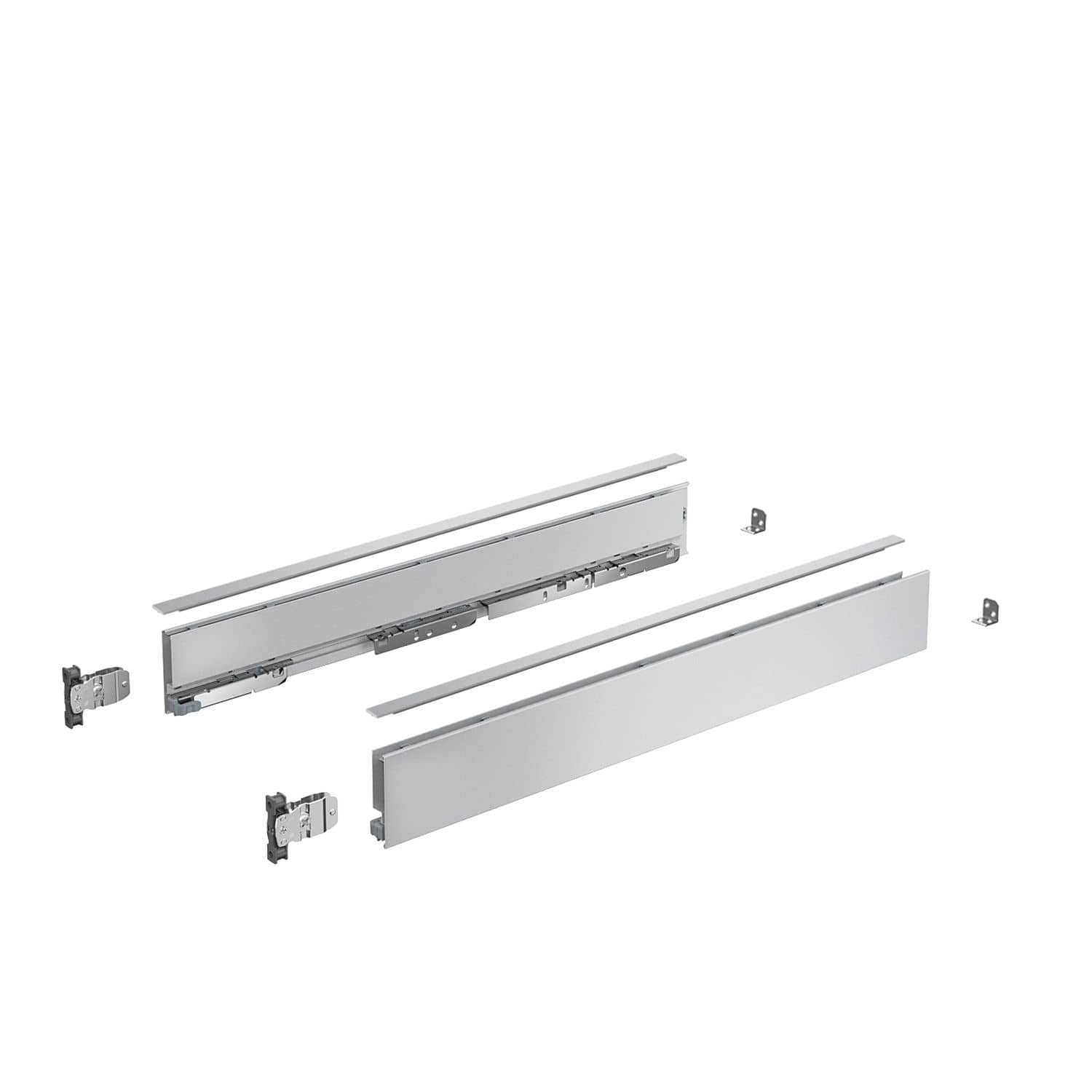 HETTICH AvanTech YOU Set Zarge, Höhe 77 mm x NL 500 mm, weiß, links und rechts, 9353381